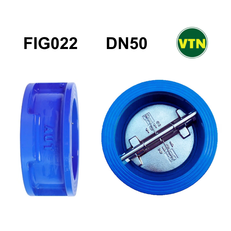 Van 1 chiều cánh bướm DN50 AUT 9 Van 1 chiều cánh bướm DN50 AUT