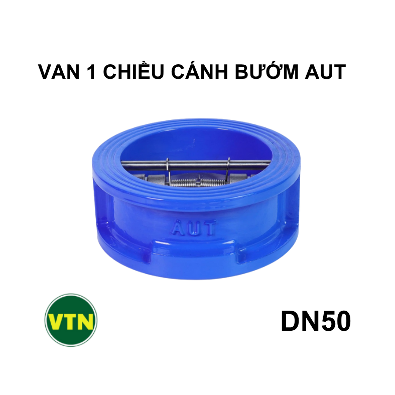 Van 1 chiều cánh bướm DN50 AUT 8 Van 1 chiều cánh bướm DN50 AUT